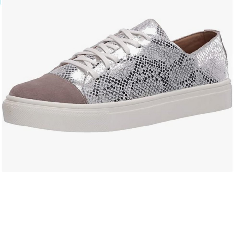 KAANAS Textured Metallic Sneakers Shoes